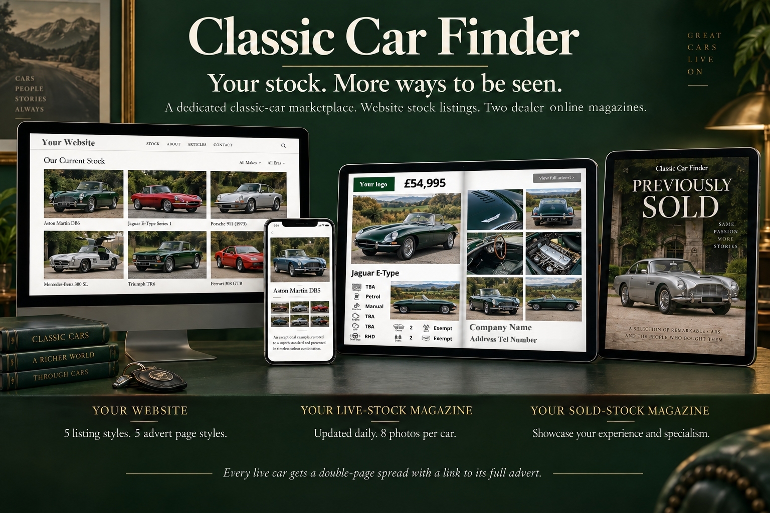 Classic car detail
